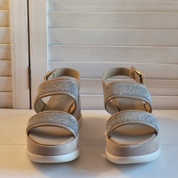 $89 NWT (8.5 & 9.5) Michael Michael Kors Presley Platform Sandal - Picture 3 of 11